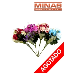 FLOR ARTIF. DE 5 RAMAS X 30 CM X 2 PCS, CU $ 104,9