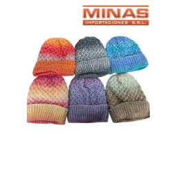 GORRO DE LANA 6 COLORES