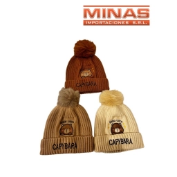 GORRO DE LANA 3 COLORES