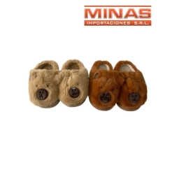PANTUFLAS CAPIBARA 3 TALLES (28/29 30/31 32/33)