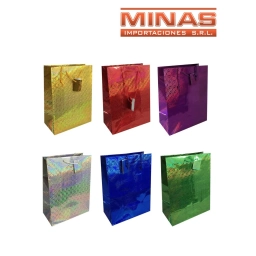BOLSA SATINADA 26 CM X 35 CM X 8 CM. 6 COLORES.
