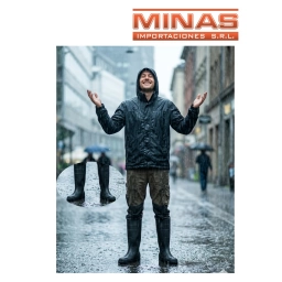 BOTA DE GOMA PARA LLUVIA TALLE 41
