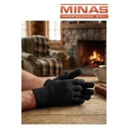 GUANTES NEGRO GRUESO $60 CU