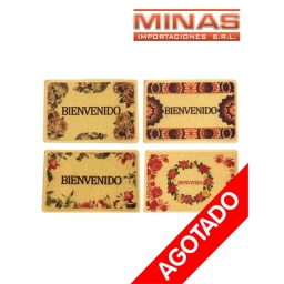 ALFOMBRA DE PUERTA DE 40CM X 60CM