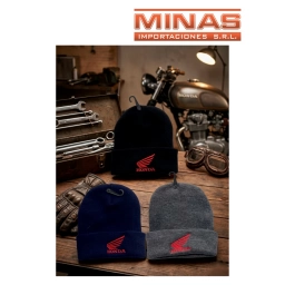 GORRO DOBLE,MOTOR RACING H, 3 COLORES.