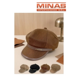 BOINA PARA DAMA SIMIL PANA, TALLE 58, 4 COLORES.