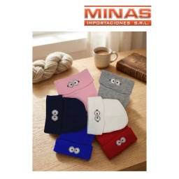 GORRO DOBLE INFANTIL,OJITOS.