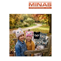 GORRO BUHO VARIOS COLORES
