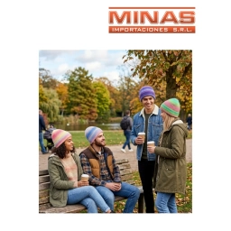 GORRO DE LANA VARIOS COLORES