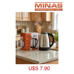 JARRA ELECTRICA GERAT X 1.8 L, 1500 W, AC. INOXIDABLE.