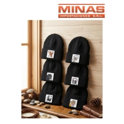 GORRO DE LANA ANIMALES, 6 DISE�OS.