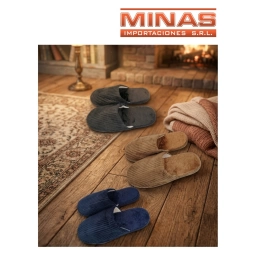 PANTUFLAS HOMBRE TALLE 40 AL 45,LISAS.