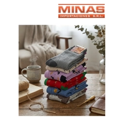 MEDIAS PARA DAMA CON DISE�OS X 12 PARES, $30 CU.
