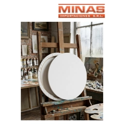 LIENZO PARA PINTAR X 20 CM, CIRCULO.