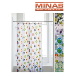 CORTINA DE BA�O DE 180 CM X 180 CM,VARIOS DISE�OS.