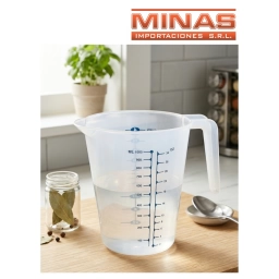 JARRA CON MEDIDAS X 1000 ML.