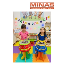TAMBOR PARA NI�O 24 CM DE DI�METRO