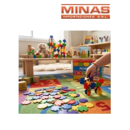 JUEGO DIDACTICO PECESITOS,DE ENHEBRAR X 500 GR.