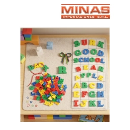 JUEGO DIDACTICO LETRAS,DE ENCASTRE.