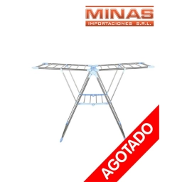 TENDEDERO PARA ROPA 60 CM X 100 CM, DE METAL.