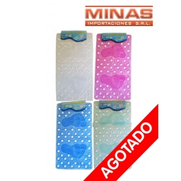 ALFOMBRA PARA DUCHA DE 65 CM X 35 CM, RECTANGULAR.
