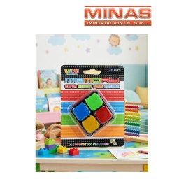MEMORY DE 6 CM X 4 COLORES.
