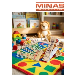 MIKADO CON 31 PALITOS CHINOS DE 18 CM.