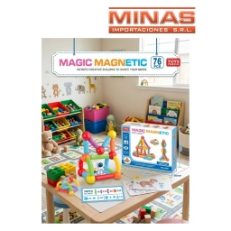 BLOQUES MAGNETICOS SURTIDOS X 76 PCS.