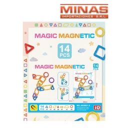 FIGURAS MAGNETICAS SURTIDAS X 14 PCS.
