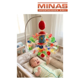 MOVIL PARA BEBE DE 40 CM, A CUERDA.