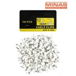 BOLSA X 100 GRAPAS PARA CABLE DE 10
