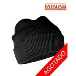 GORRO GRIS CLASICO, DOBLE.