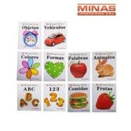 LIBRO PARA APRENDER COLORES 10 MODELOS $36 C/U 10 PCS 14x17CM. 6PAG.