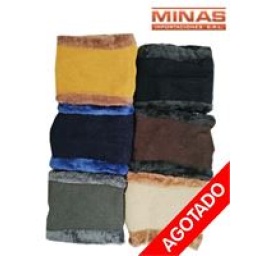 CUELLO FORRADO EN PIEL , 6 COLORES.