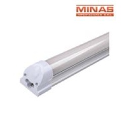 TUBO DE LUZ LED 10W 0.60M ALUMINIO LUZ CALIDA C/SOPOR