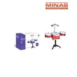 BATERIA: BOMBO + 2 TAMBORES + PLATILLOS