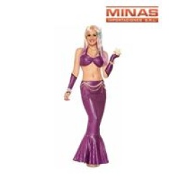 DISFRAZ PARA NIA, SIRENA , 3 TALLES