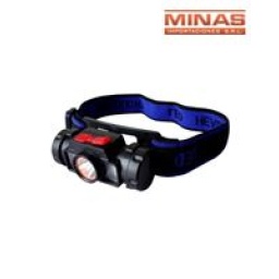 LINTERNA MINERO 3 W LED + 6 LED, USB.