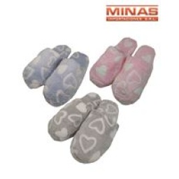 PANTUFLA DAMA TALLE  36 AL 41,C/CORAZON.