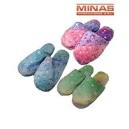 PANTUFLA DAMA TALLE  36 AL 41,C/ESTRELLA